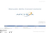 Manuale della Conservazione - AgID ... Documento Pubblico Manuale della Conservazione 1 Manuale della