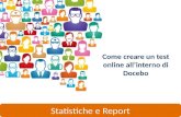 Come creare un Test con la piattaforma E-Learning Docebo - Parte 04: Statistiche & Report