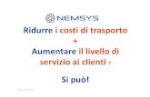 Nemsys- Global Logistics 2012 - Trasporto
