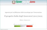 Progetto Italia degli innovatori 2011/2012