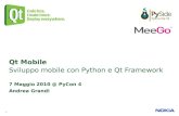 Qt Mobile: Sviluppo mobile con Python e Qt Framework