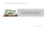 Le pubblicazioni Disney in Italia