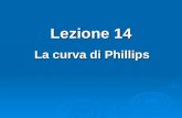 Lezione 14 La curva di Phillips La curva di Phillips