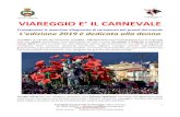VIAREGGIO E IL CARNEVALE - Carnevale di Viareggio del Carnevale di Viareggio 2019 firmato dalla creativa