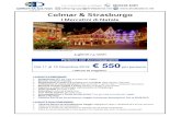 I Mercatini di Natale 2019-10-21¢  Colmar & Strasburgo I Mercatini di Natale Particolare Mercatini Strasburgo