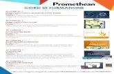 CORSI DI FORMAZIONE - Promethean ... CORSI DI FORMAZIONE PRIMI PASSI CON IL MONITOR ACTIV PANEL Durata4