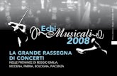 Echi - Associazione Laboratorio Musicale del Frignano 2018. 6. 21.¢  musiche di: E. Morricone, D. Shostakovich