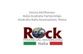 Emma McPherson Italia-Australia  Partnerships Australia-Italia  Associazione , Roma