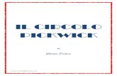 IL CIRCOLO 2018. 11. 16.¢  Charles Dickens ¢â‚¬â€œ Il circolo Pickwick 3 Traduzione di Federigo Verdinois