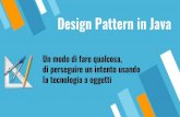 Corso introduttivo di Design Pattern in Java per Elis - 1