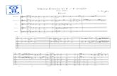 CORO Soprano Soprano Il Alto Tcnorc Basso Missa brevis in F - son, Solo lei - - son, e - son. - son.