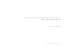 Calcolo differenziale e integrale calcolo differenziale e integrale Enrico Gregorio Edizione ottobre