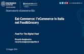 Eat-Commerce: lâ€™eCommerce in Italia 2020. 7. 14.آ  Eat-Commerce: lâ€™eCommerce in Italia nel Food&Grocery