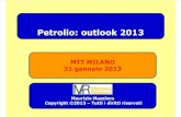 Petrolio: outlook 2013