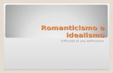 Romanticismo e idealismo