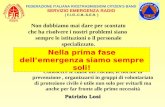 FEDERAZIONE ITALIANA RICETRASMISSIONI CITIZEN'S BAND SERVIZIO EMERGENZA RADIO
