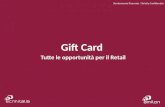 Gift card per il retail