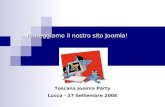 Toscana Joomla Party - Proteggiamo il  nostro sito Joomla!