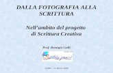 CARPI - 11 Marzo 2005 DALLA FOTOGRAFIA ALLA SCRITTURA Nellambito del progetto di Scrittura Creativa Prof. Remigio Galli