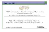 Reti informatiche: intranet e internet e servizi WEB 2.0