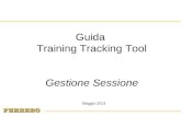 Maggio 2013 Guida Training Tracking Tool Gestione Sessione