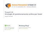 Il blog del Web Marketing turistico Web:   Soluzioni Web per il Turismo Numero verde: 800 913531 Web: