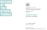 Stefano Maffei | Presentazione Open Lecture 1 OPEN LECTURES Anno Accademico 2010/2011 2°anno LM Facolt  del Design Politecnico di Milano Corso di Laurea