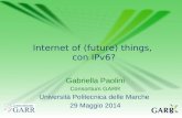 Internet of (future) things, con IPv6?